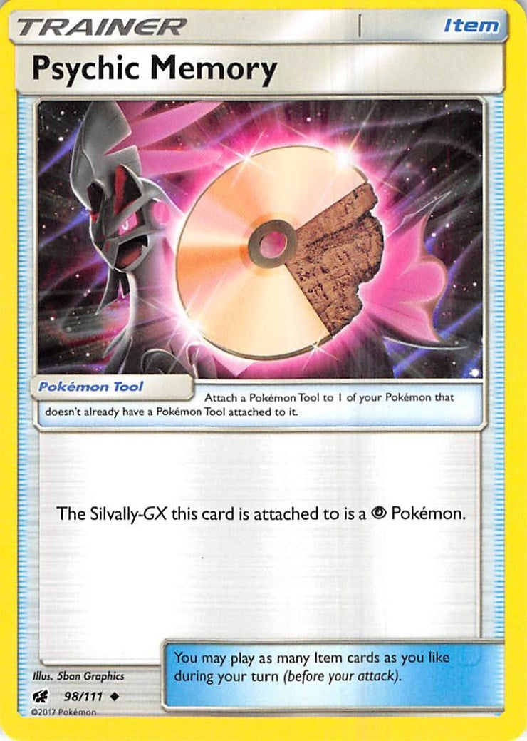 Image for Psychic Memory (98/111) (SM04) - Pokemon