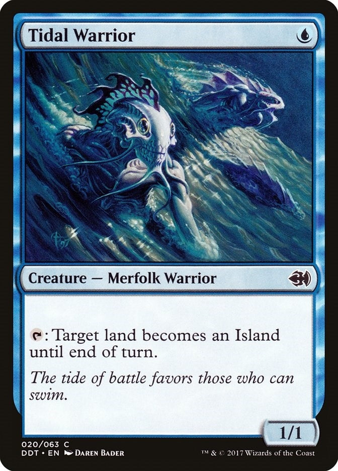 Image for Tidal Warrior (20) - Magic: The Gathering