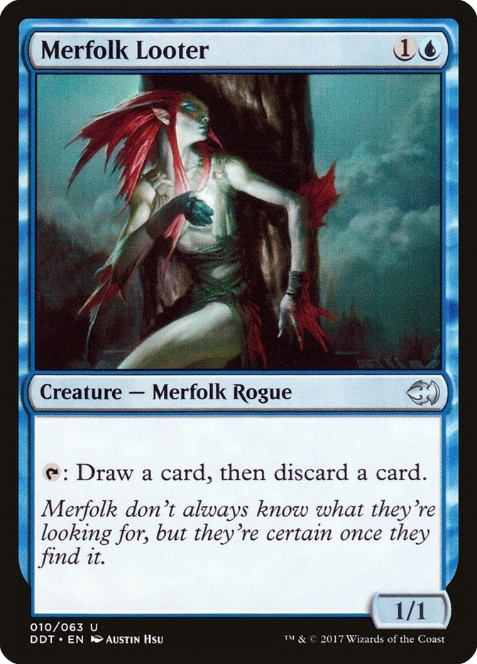Image for Merfolk Looter (10) - Magic: The Gathering