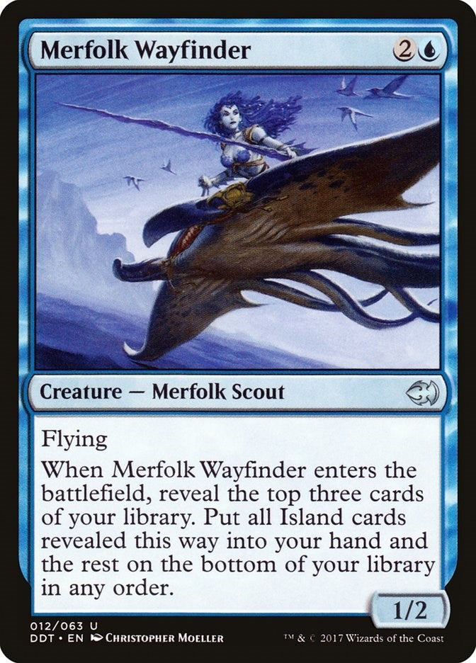 Image for Merfolk Wayfinder (12) - Magic: The Gathering