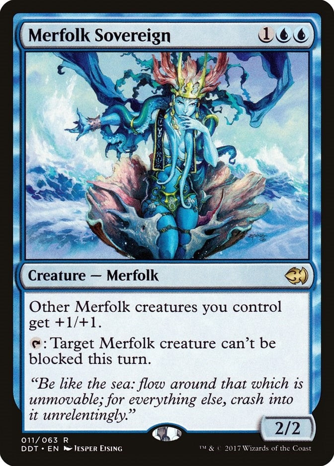 Image for Merfolk Sovereign (11) - Magic: The Gathering