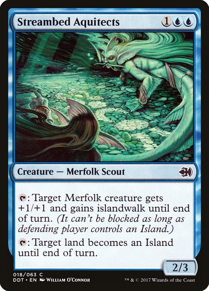 Image for Streambed Aquitects (18) - Magic: The Gathering