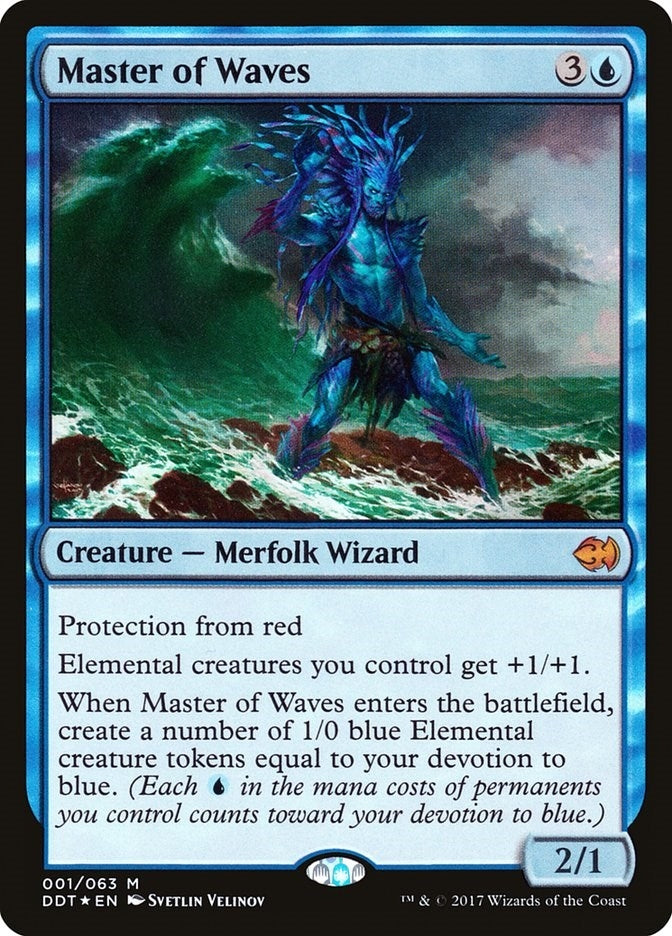 Image for Master of Waves (1) - Magic: The Gathering