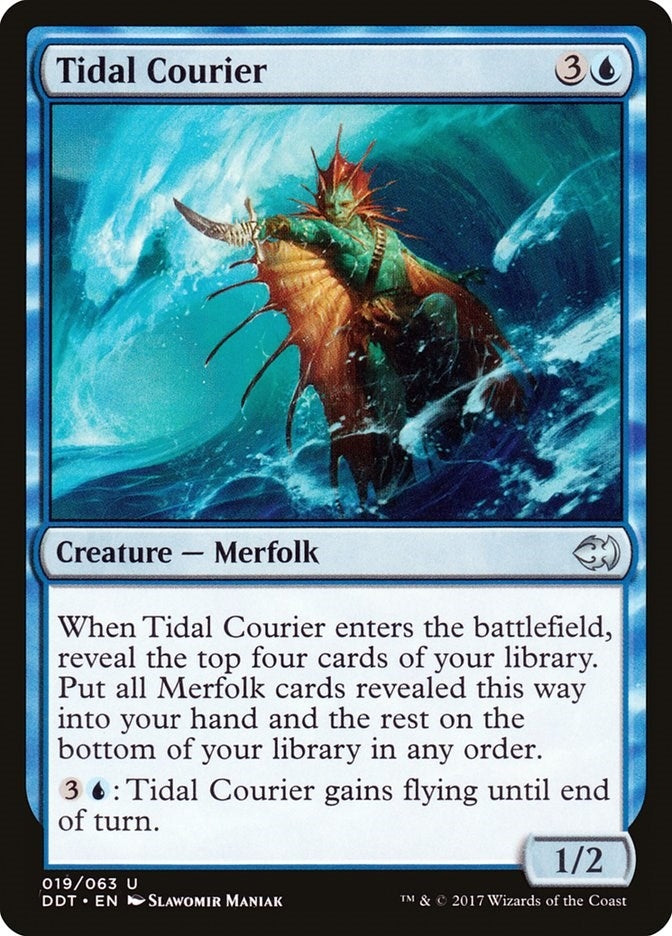 Image for Tidal Courier (19) - Magic: The Gathering