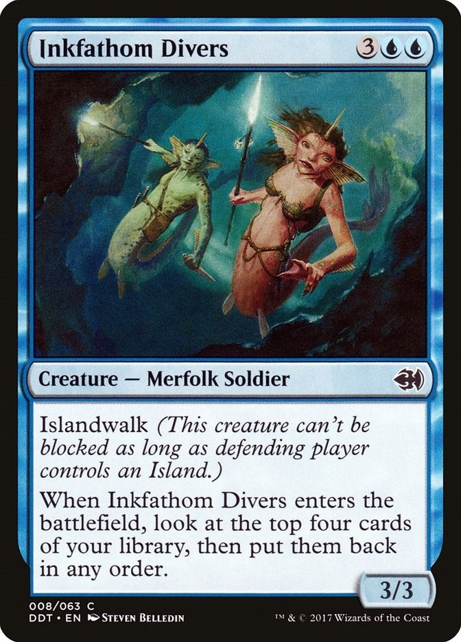 Image for Inkfathom Divers (8) - Magic: The Gathering