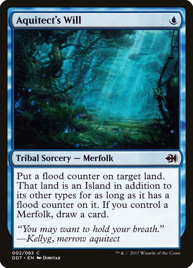 Image for Aquitect's Will (2) (DDT) - Magic: The Gathering