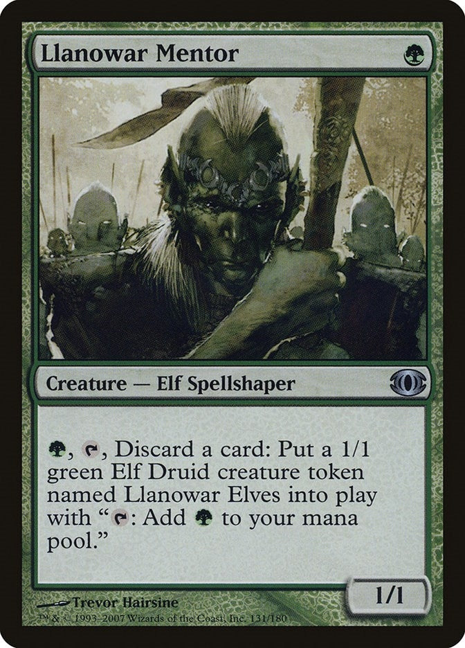 Image for Llanowar Mentor (131) (FUT) - Magic: The Gathering