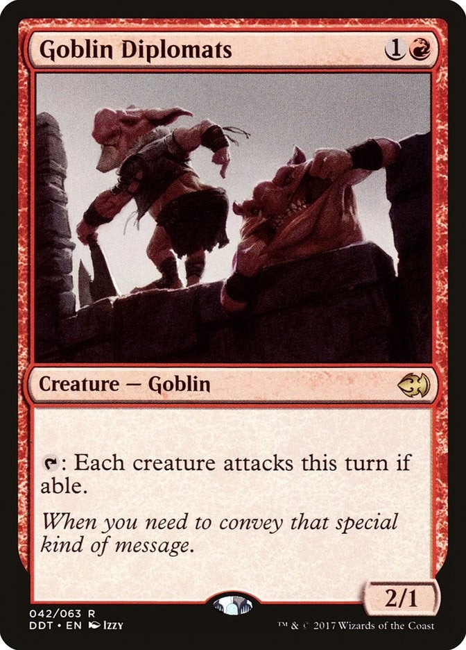Image for Goblin Diplomats (42) - Magic: The Gathering