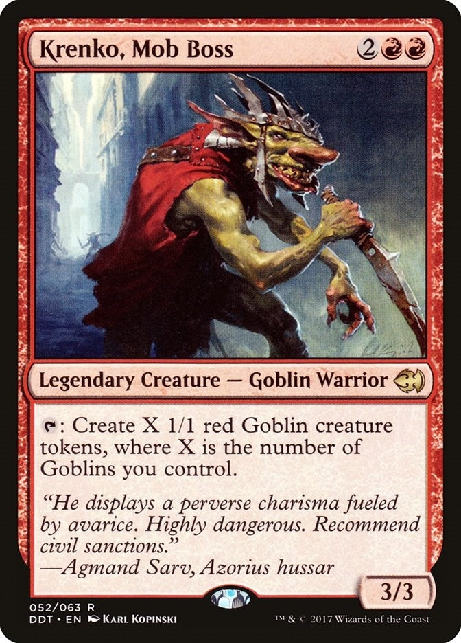 Image for Krenko, Mob Boss (52) - Magic: The Gathering