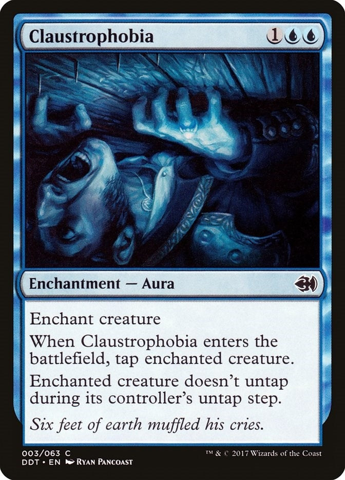 Image for Claustrophobia (3) - Magic: The Gathering