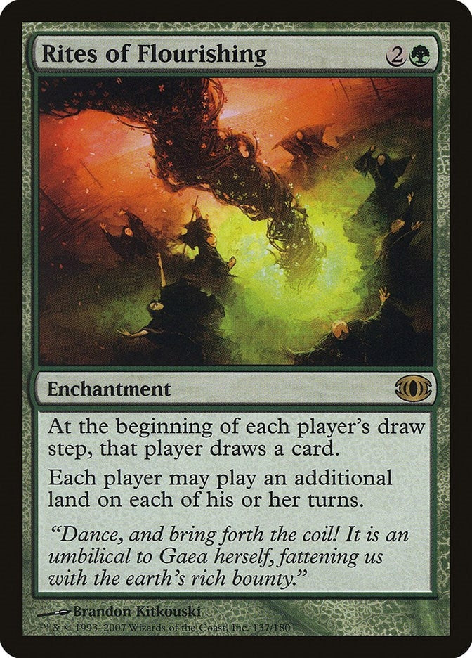 Image for Rites of Flourishing (137) (FUT) - Magic: The Gathering