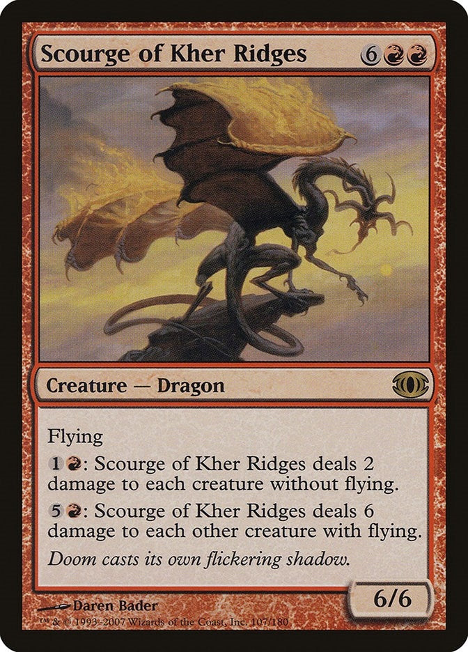 Image for Scourge of Kher Ridges (107) (FUT) - Magic: The Gathering