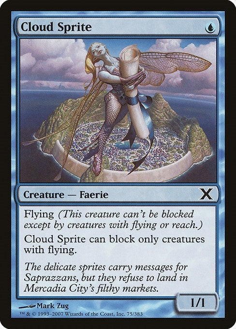 Image for Cloud Sprite (75) (10E) - Magic: The Gathering