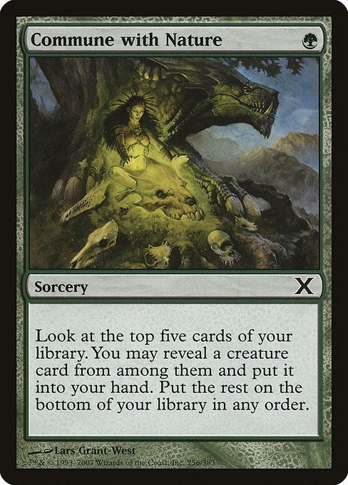 Image for Commune with Nature (256) (10E) - Magic: The Gathering