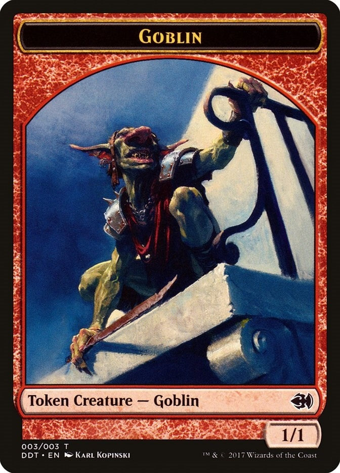 Image for Goblin Token (3) - Magic: The Gathering