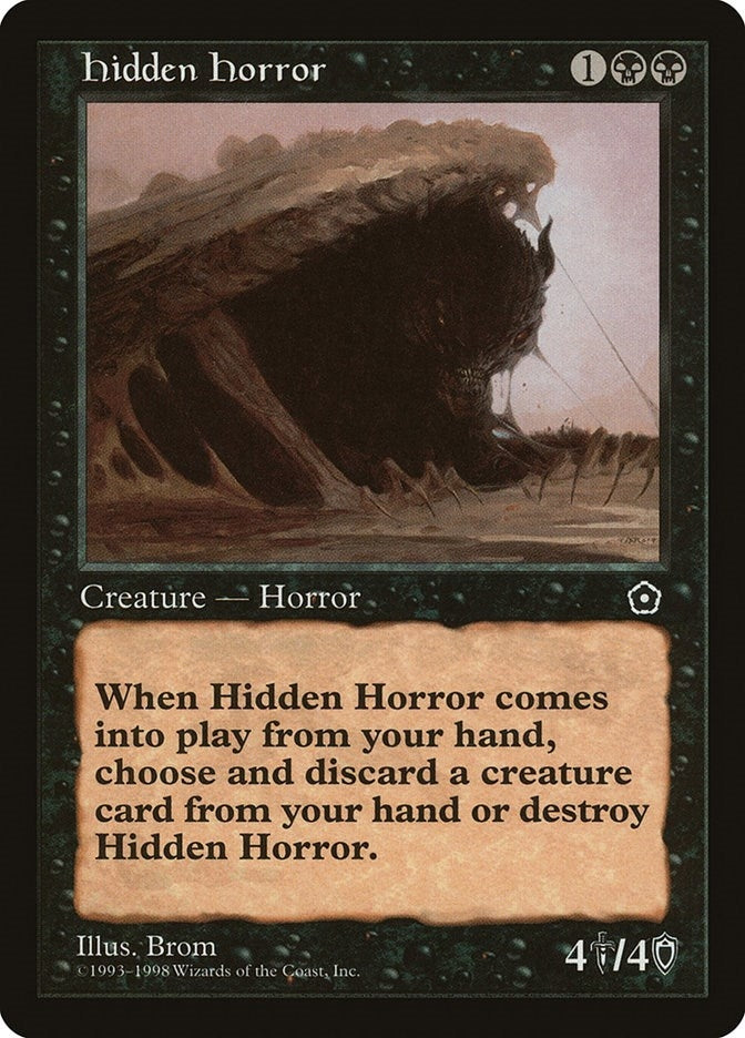 Image for Hidden Horror - Magic: The Gathering