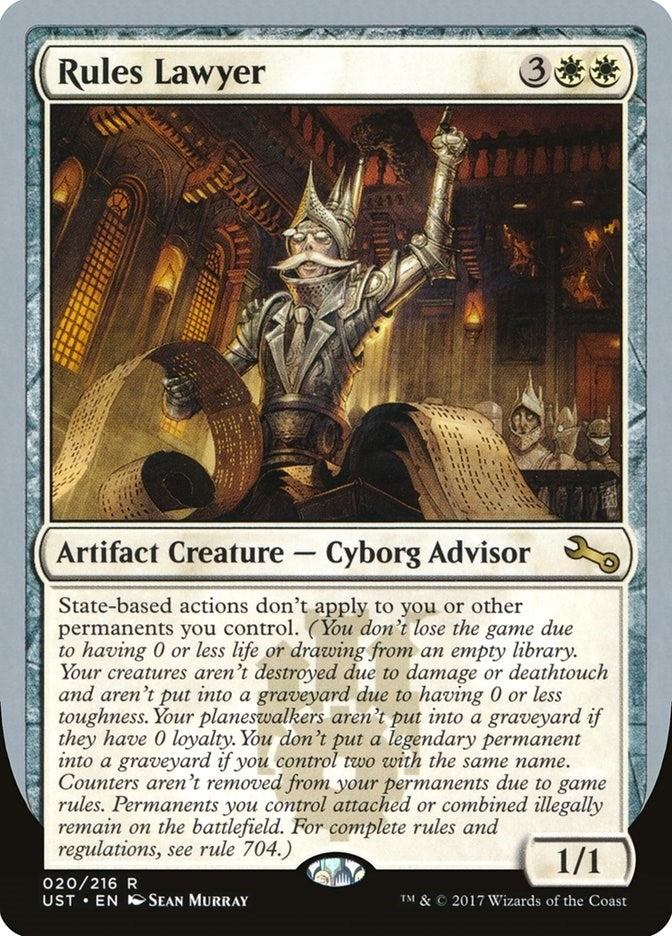 Image for Rules Lawyer (20) - Magic: The Gathering