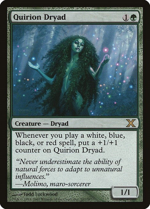 Image for Quirion Dryad (287) (10E) - Magic: The Gathering
