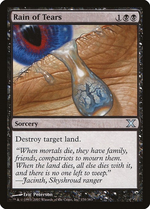 Image for Rain of Tears (170) (10E) - Magic: The Gathering