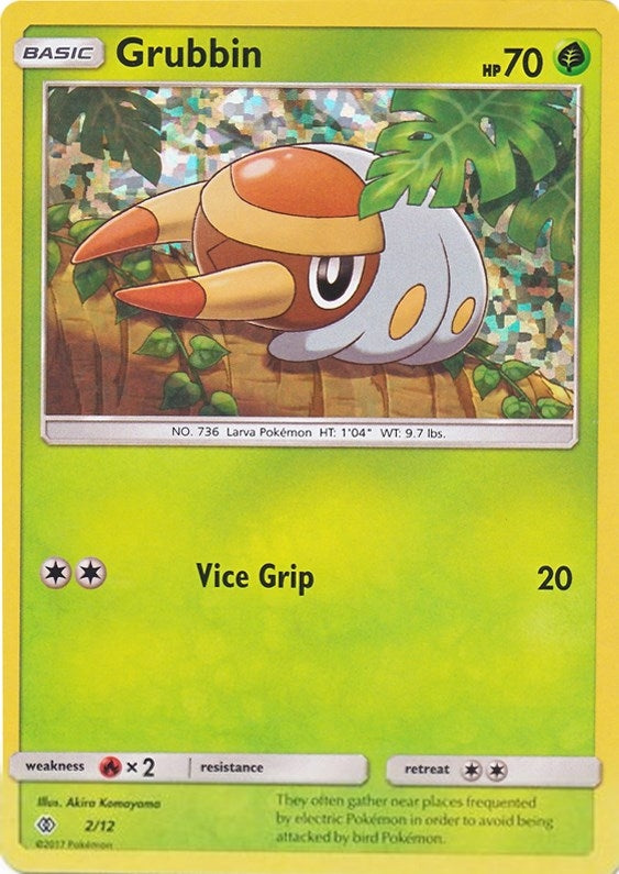 Image for Grubbin (002/012) (MCD17) - Pokemon