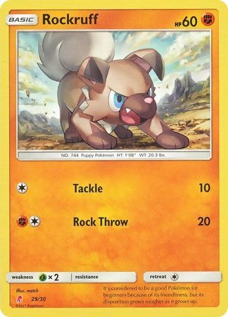 Image for Rockruff (#29) (29/30) (SMK1) - Pokemon