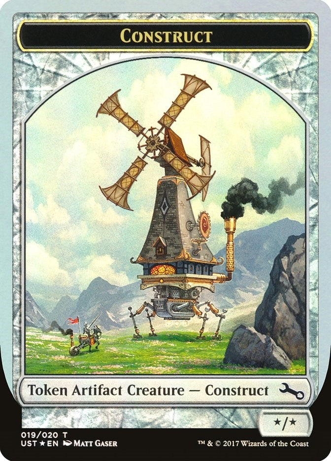 Image for Construct Token (19) - Magic: The Gathering