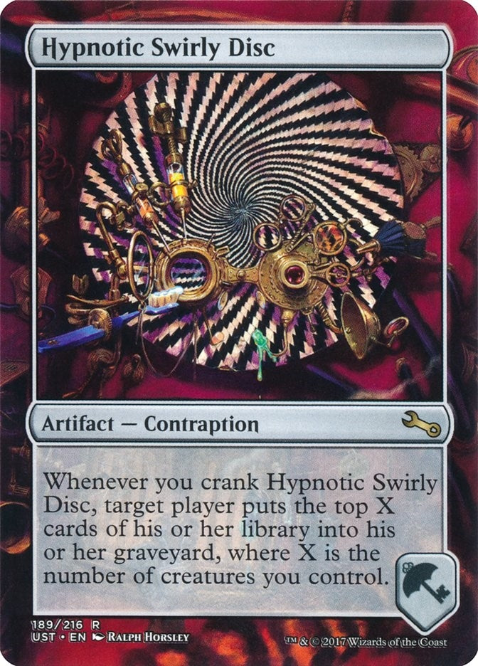 Image for Hypnotic Swirly Disc (189) - Magic: The Gathering