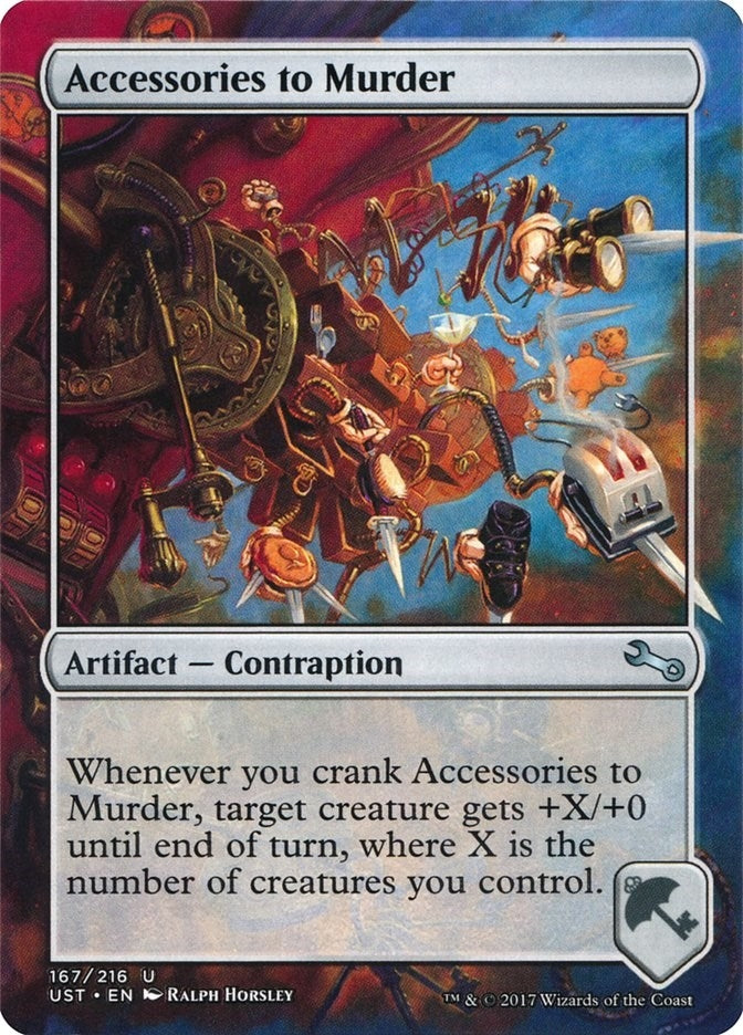 Image for Accessories to Murder (167) (UST) - Magic: The Gathering