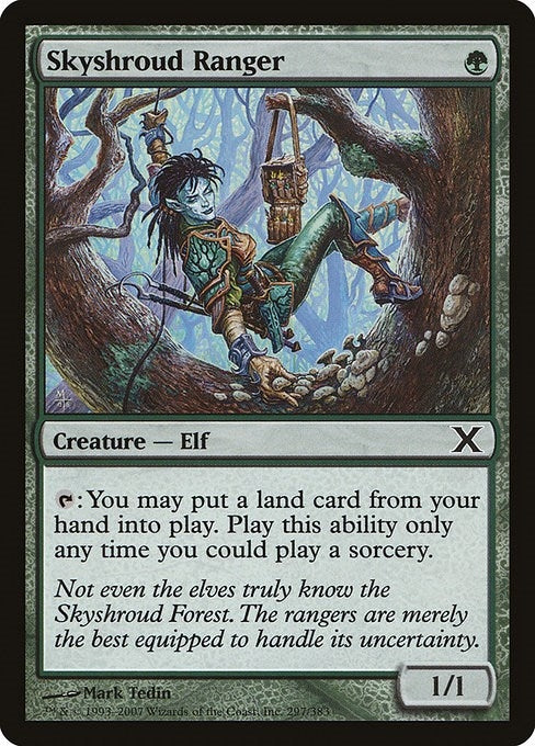 Image for Skyshroud Ranger (297) (10E) - Magic: The Gathering