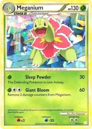 Image for Meganium - 26/123 (Cracked Ice Holo) (026/123) (PR) - Pokemon