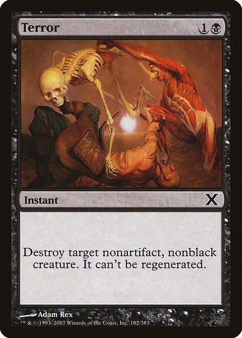 Image for Terror (182) (10E) - Magic: The Gathering