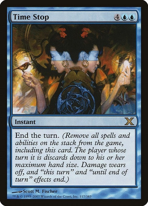 Image for Time Stop (117) (10E) - Magic: The Gathering