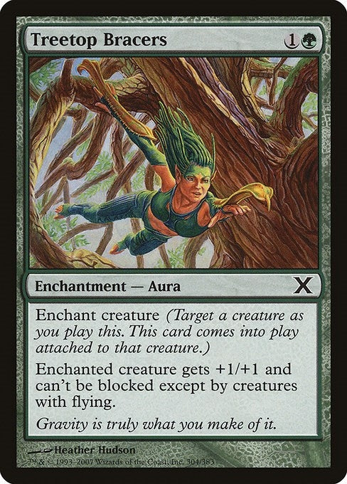 Image for Treetop Bracers (304) (10E) - Magic: The Gathering