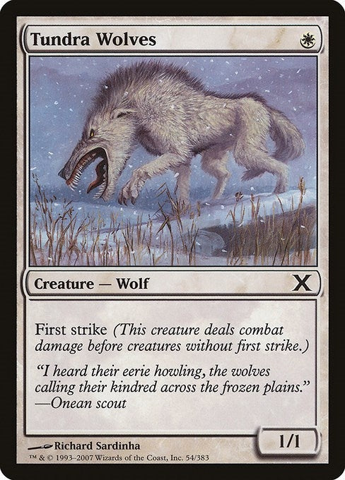 Image for Tundra Wolves (54) (10E) - Magic: The Gathering