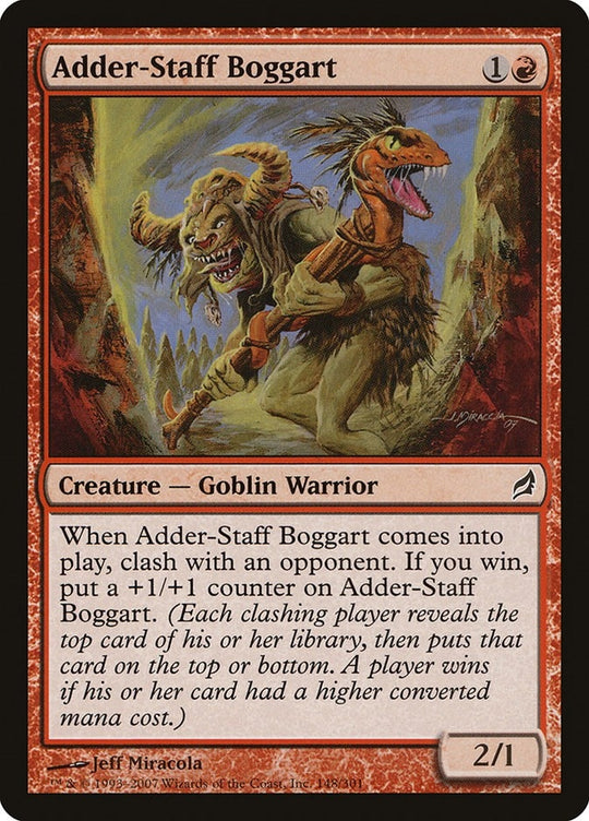 Image for Adder-Staff Boggart (148) (LRW) - Magic: The Gathering