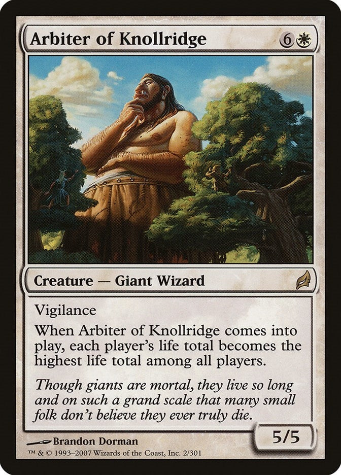 Image for Arbiter of Knollridge (2) (LRW) - Magic: The Gathering