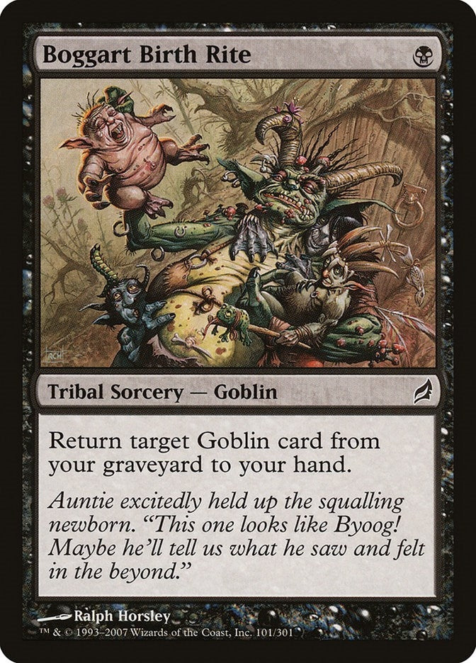 Image for Boggart Birth Rite (101) - Magic: The Gathering