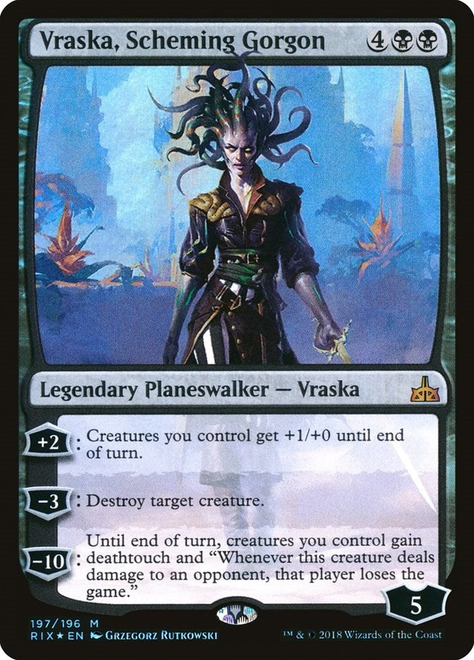 Image for Vraska, Scheming Gorgon (197) - Magic: The Gathering
