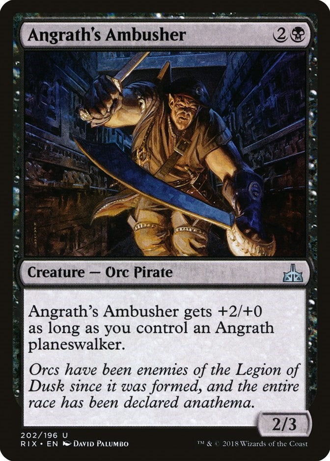 Image for Angrath's Ambusher (202) (RIX) - Magic: The Gathering