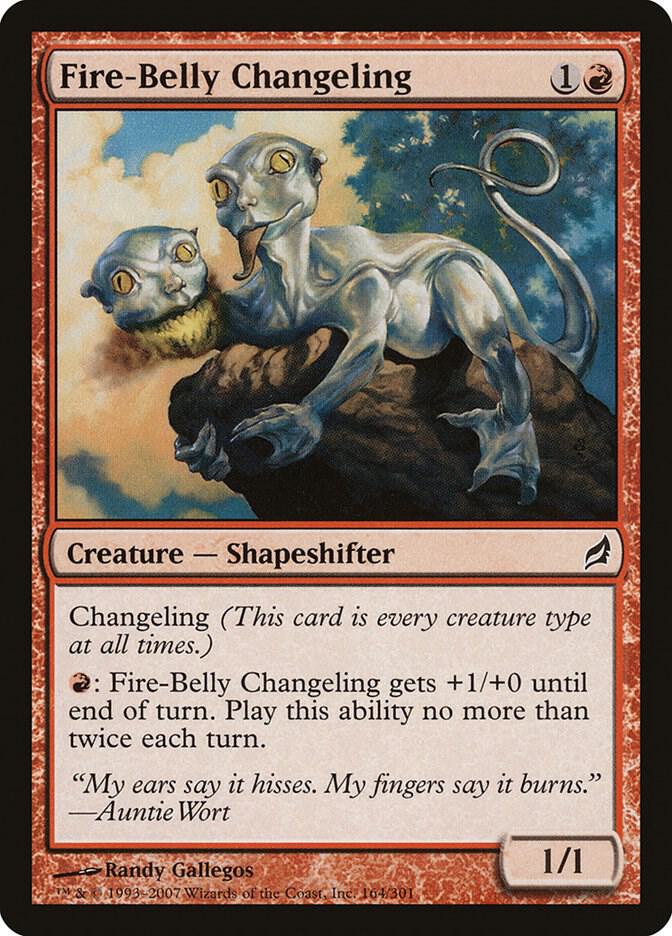 Image for Fire-Belly Changeling (164) - Magic: The Gathering