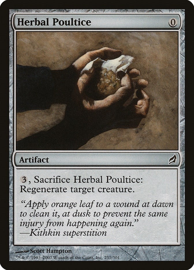 Image for Herbal Poultice (257) - Magic: The Gathering