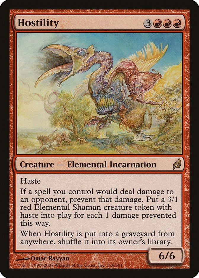 Image for Hostility (176) - Magic: The Gathering