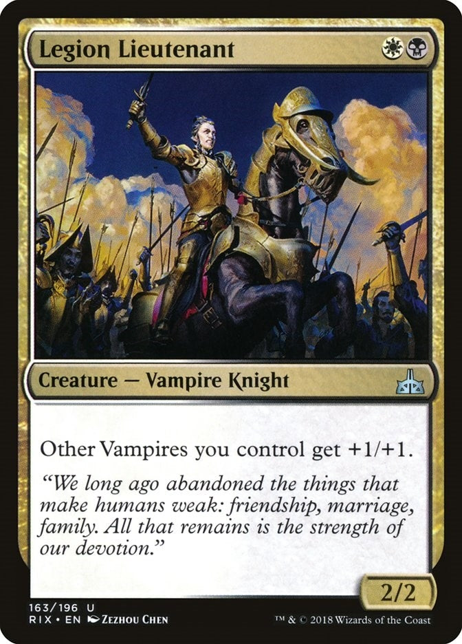 Image for Legion Lieutenant (163) - Magic: The Gathering