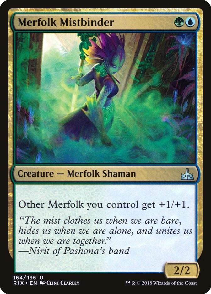 Image for Merfolk Mistbinder (164) - Magic: The Gathering