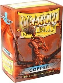 Image for Dragon Shield - Copper (100-Pack) - Card Sleeves