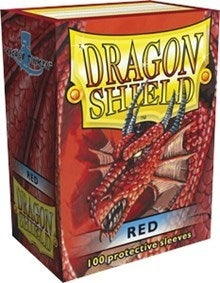 Image for Dragon Shield - Red (100-Pack) - Card Sleeves