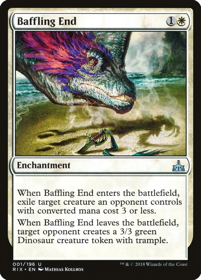Image for Baffling End (1) (RIX) - Magic: The Gathering