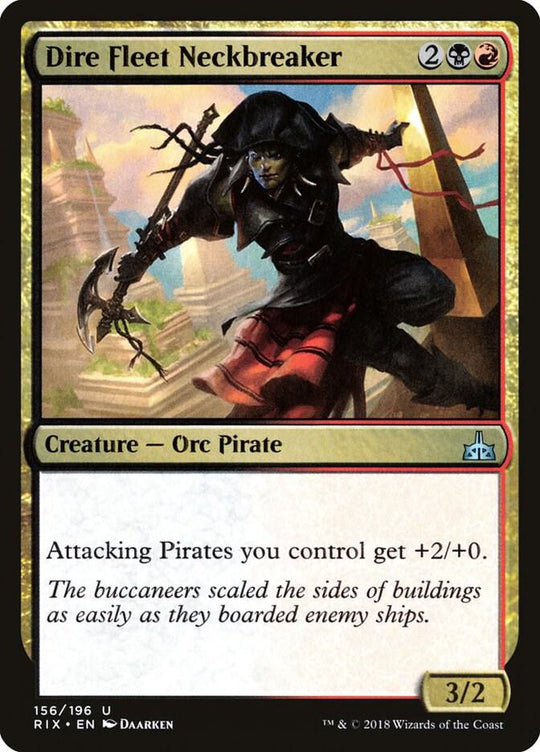 Image for Dire Fleet Neckbreaker (156) - Magic: The Gathering
