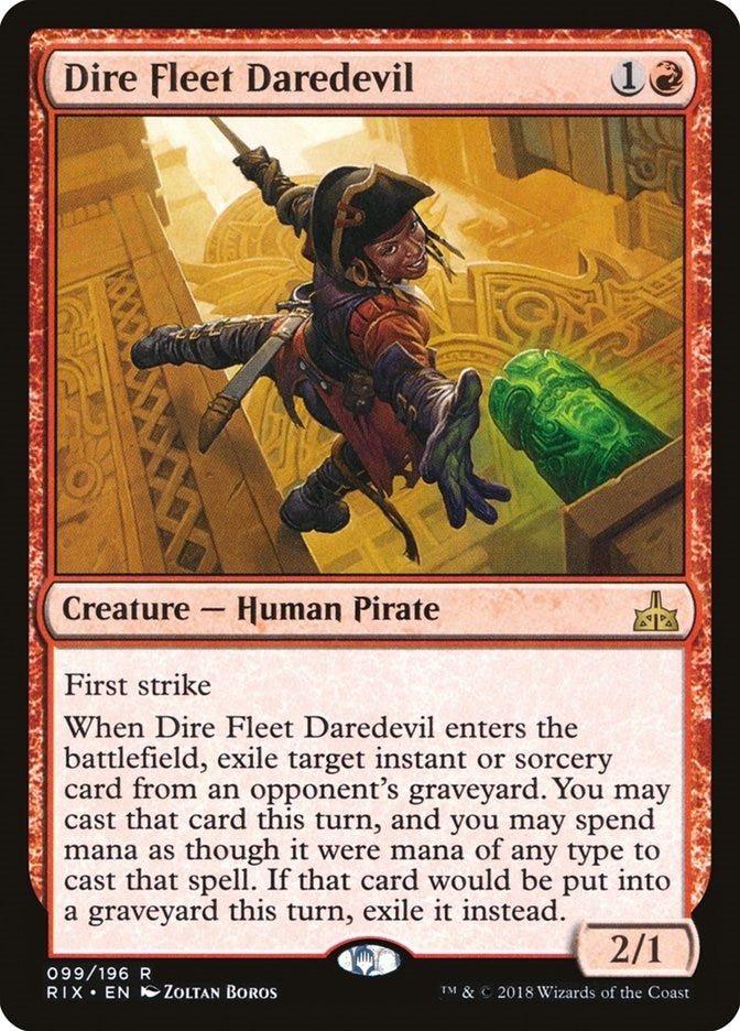Image for Dire Fleet Daredevil (99) - Magic: The Gathering