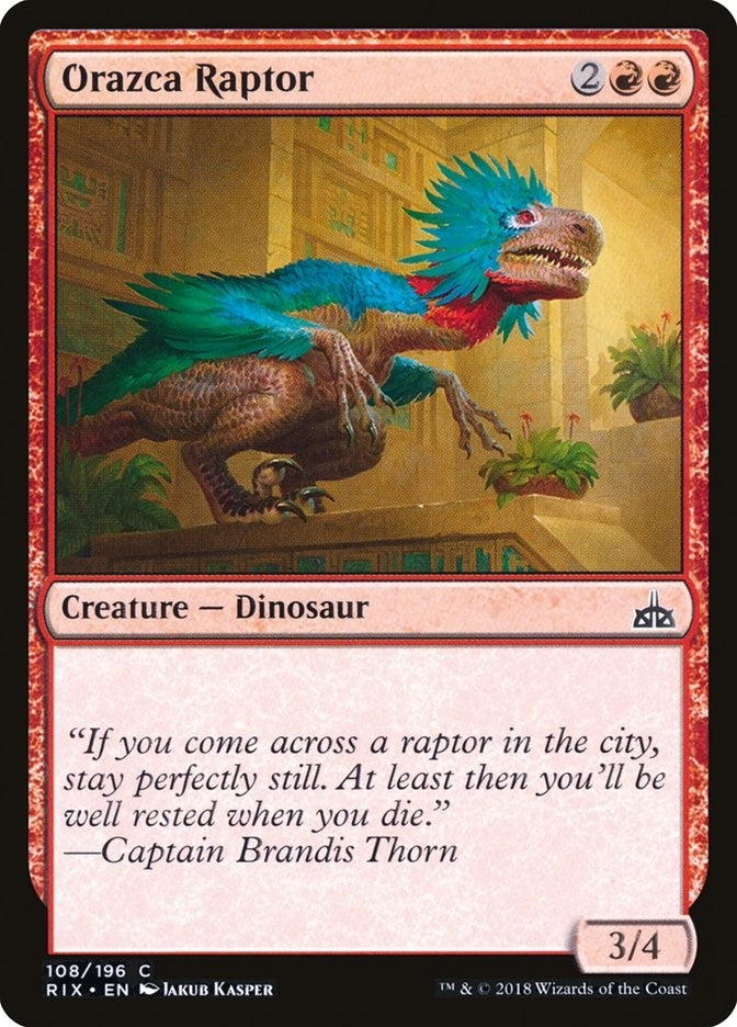 Image for Orazca Raptor (108) (RIX) - Magic: The Gathering